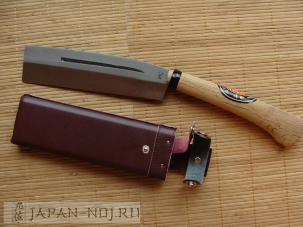 Ната 210мм - Односторонняя заточка- японский нож- топорик- 'мачете'  