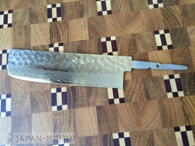 Клинок кухонный Накири Нож-топорик для овощей  45сл. Hammer из VG-10  