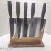 Набор традиционных кухонных ножей HAI с магнитным держателем