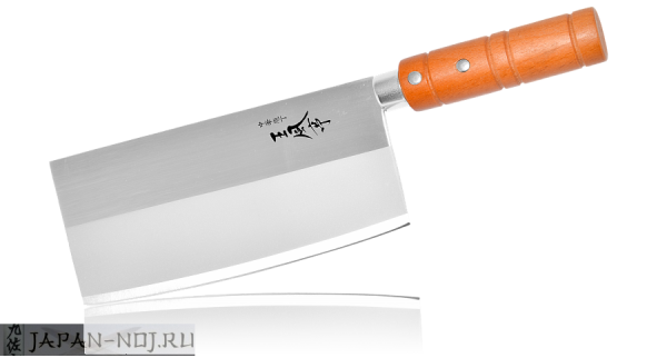 Кухонный Нож Цай-Дао Fuji Cutlery Special series, длина лезвия 175 мм, сталь Мо-V, рукоять дерево, заточка #3000