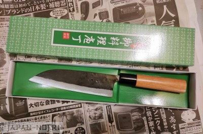 Кухонный нож Small 150 мм Сантоку AoGami 2 