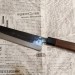 Нож кухонный Kiritsuke (Шеф)  210мм AoGami 2 Tsutomu KajiwaraTosa 