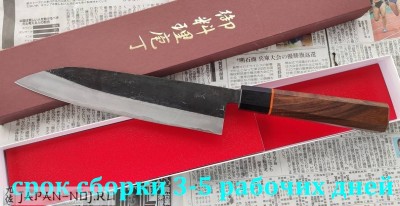 Нож кухонный Шеф 210мм AoGami 2 Tsutomu KajiwaraTosa 