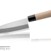 Кухонный Нож Сантоку Fuji CutleryNarihira (FC-79), длина лезвия 165 мм, сталь Мо-V, рукоять дерево, заточка #9000