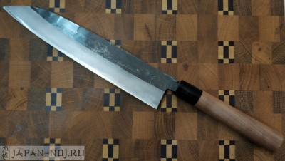 Нож кухонный Шеф 240мм AoGami 2 Tsutomu KajiwaraTosa 